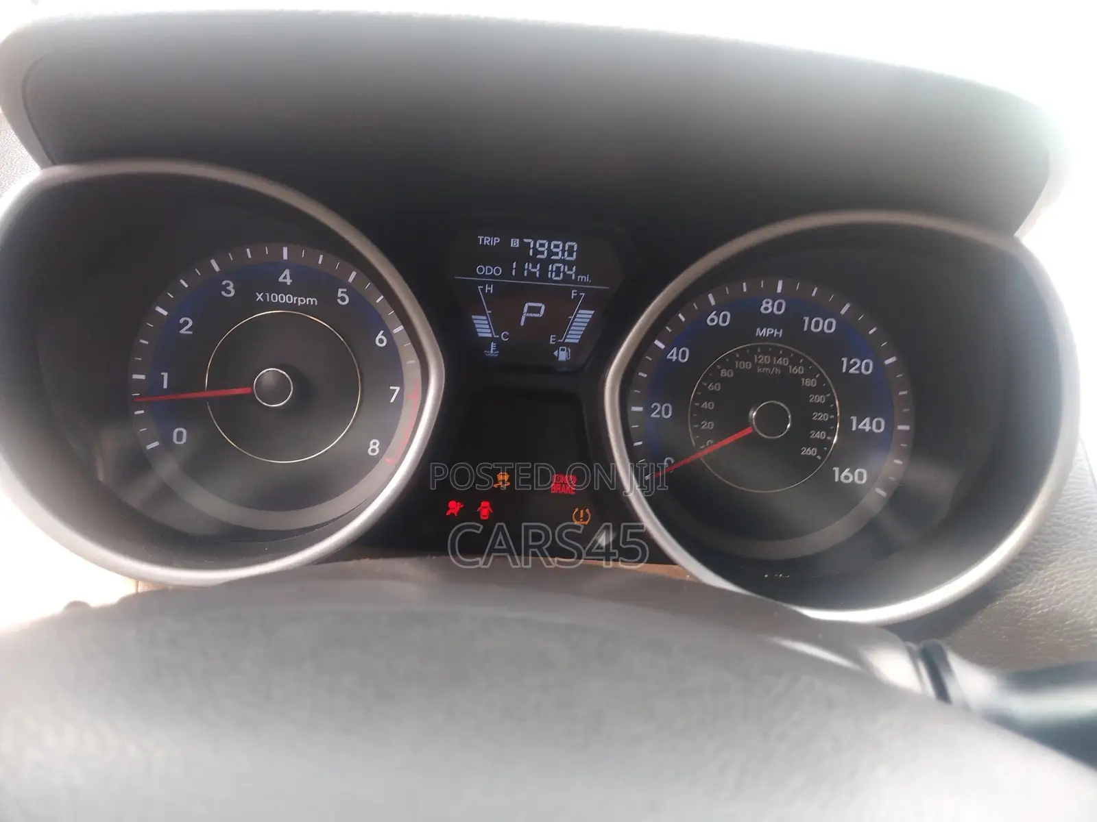 Hyundai Elantra 2011 Black