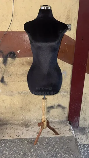 Female BBL Naija Made Body Form With Tripod Wooden Base