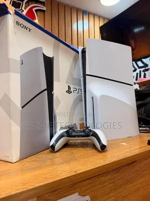Open Box Ps5 Slim 1tb With 1 Pad and Games