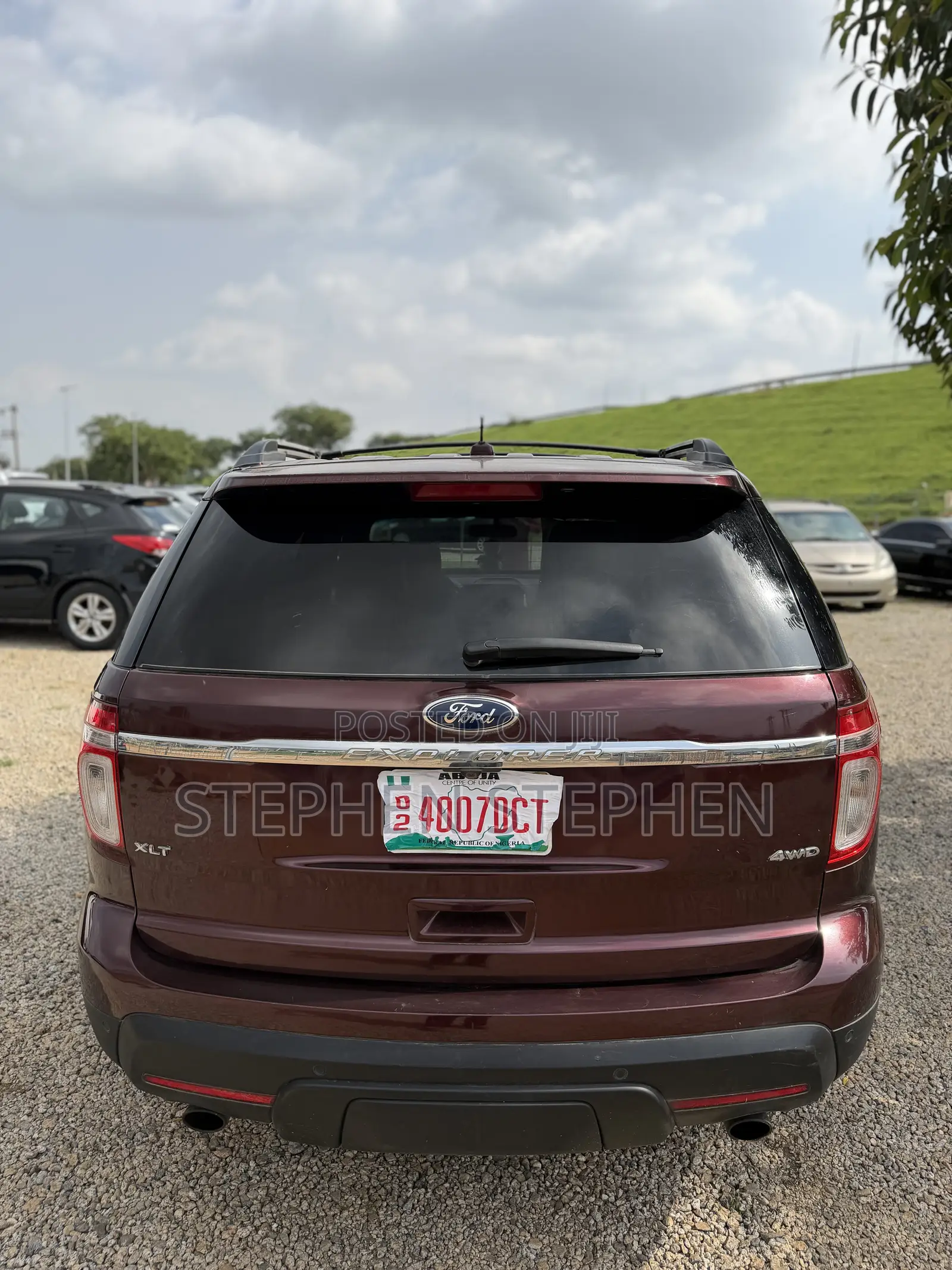 Ford Explorer 2012 Red
