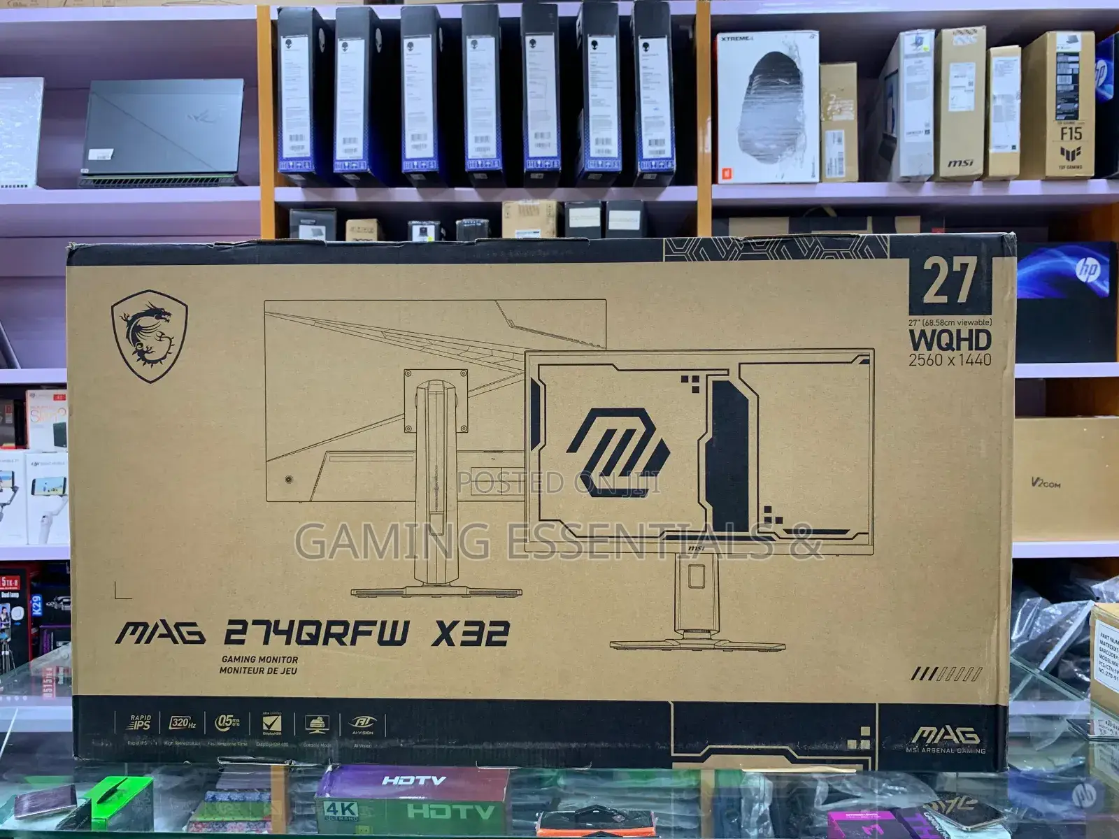 Msi 27" 320hz Gaming Monitor