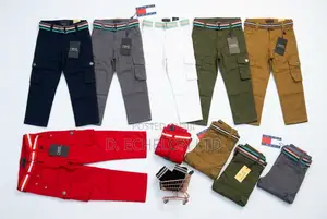 Wholesales <Kids Cargo Chinos 6m-3yrs Bag(50pcs) #