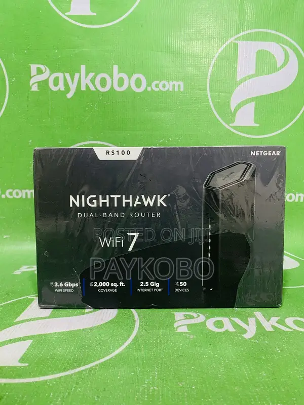 Netgear Nighthawk Rs100 Dual-Band Router Wifi 7