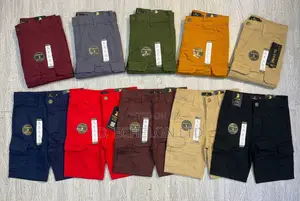 Wholesales >Kids Cargo Chinos Shorts Bag)50pcs)