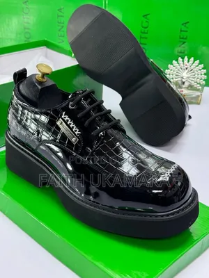 Original Bottega Veneta Loafers Shoes With Lace