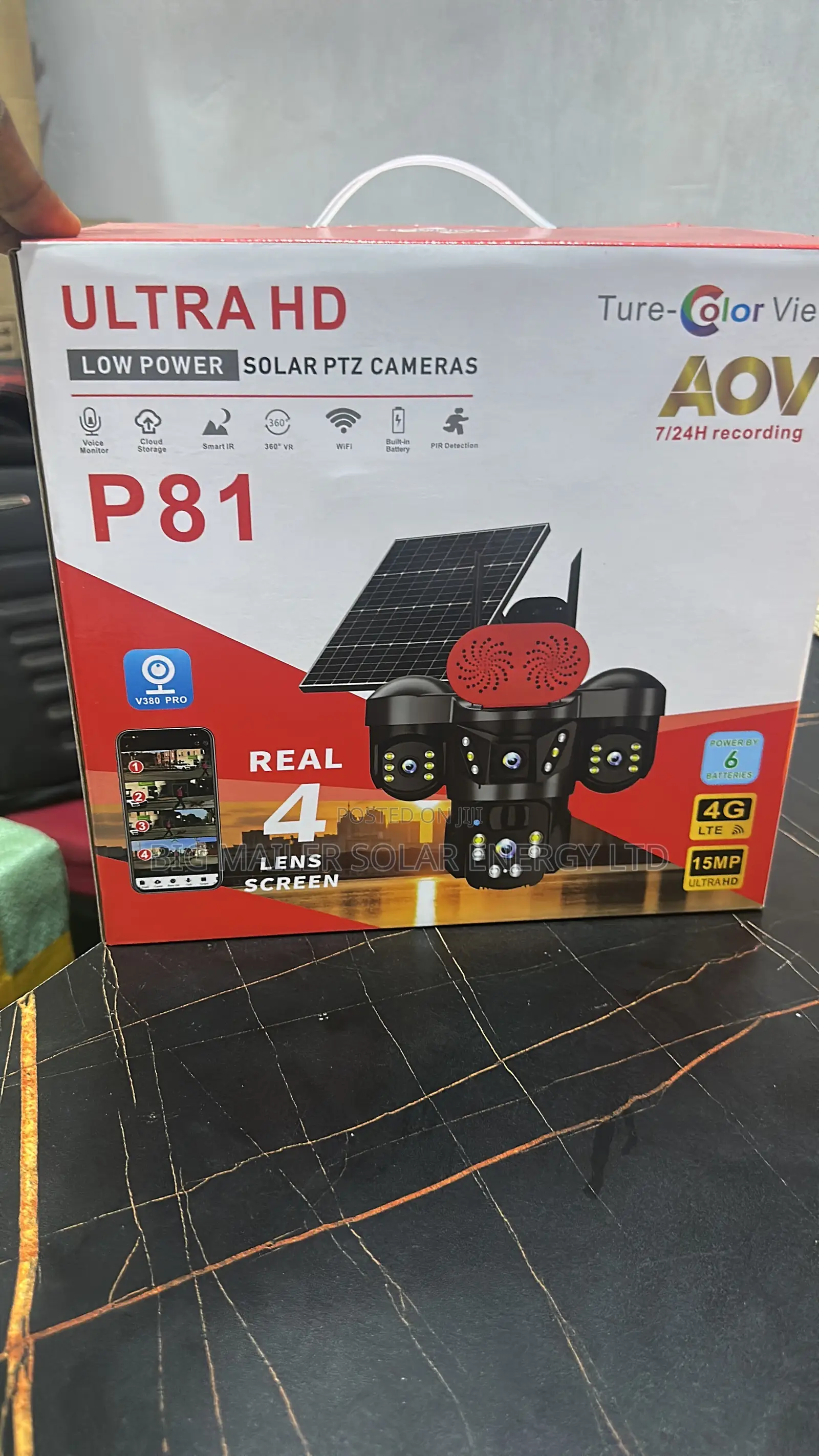 PTZ Solar Camera