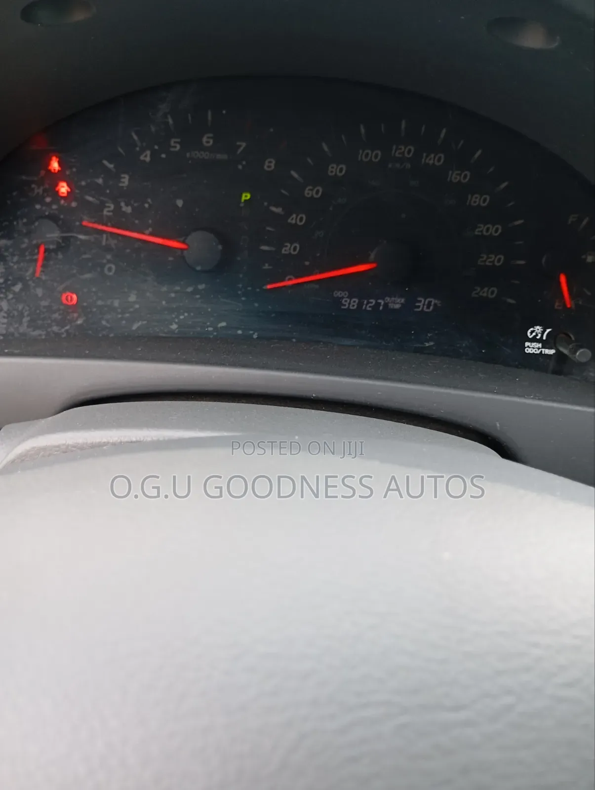 Toyota Camry 2008 Red