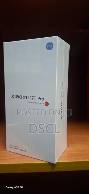 New Xiaomi 17T Pro 1 TB Black