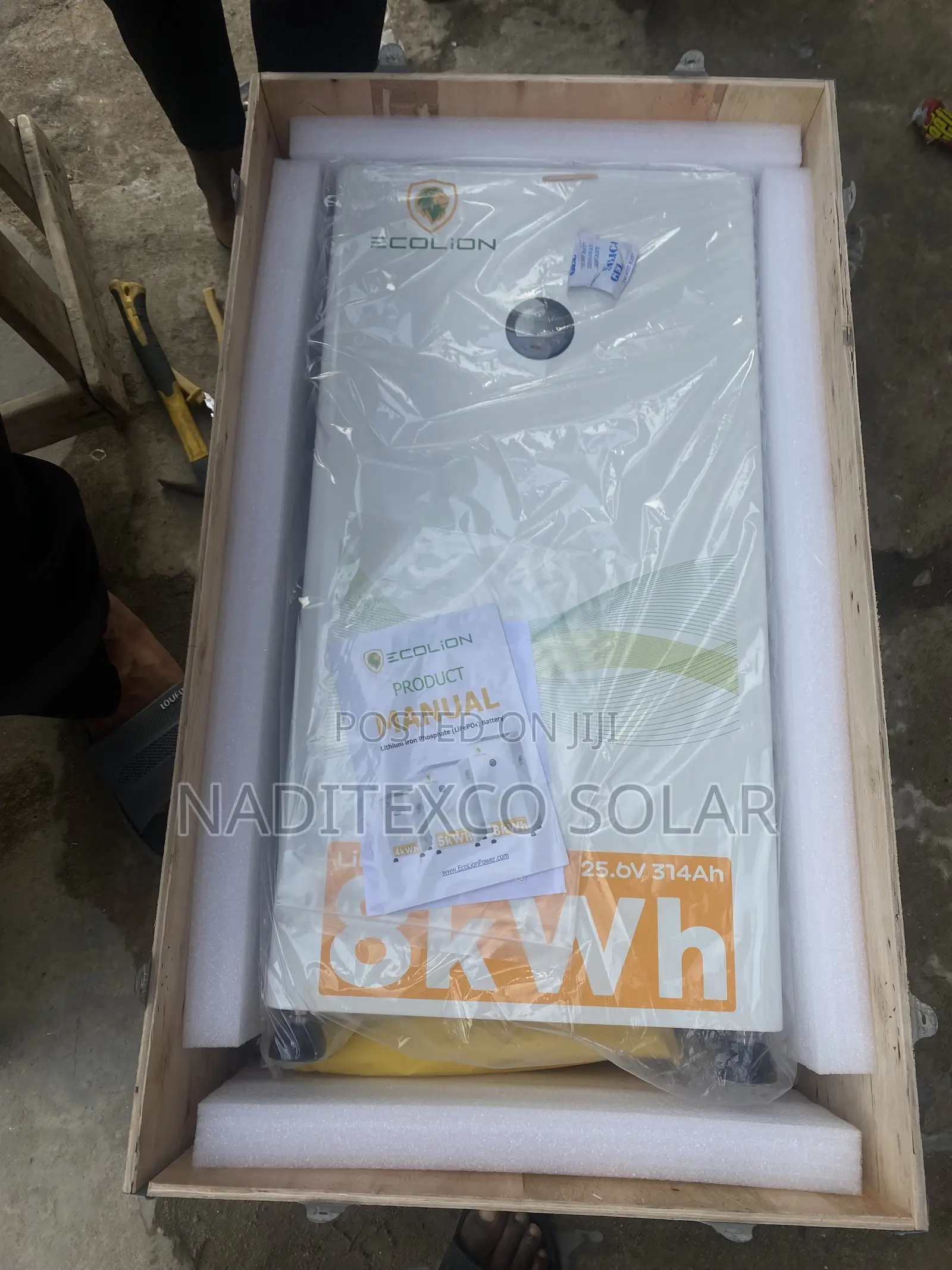 8kwh/24v Ion Lithium Battery