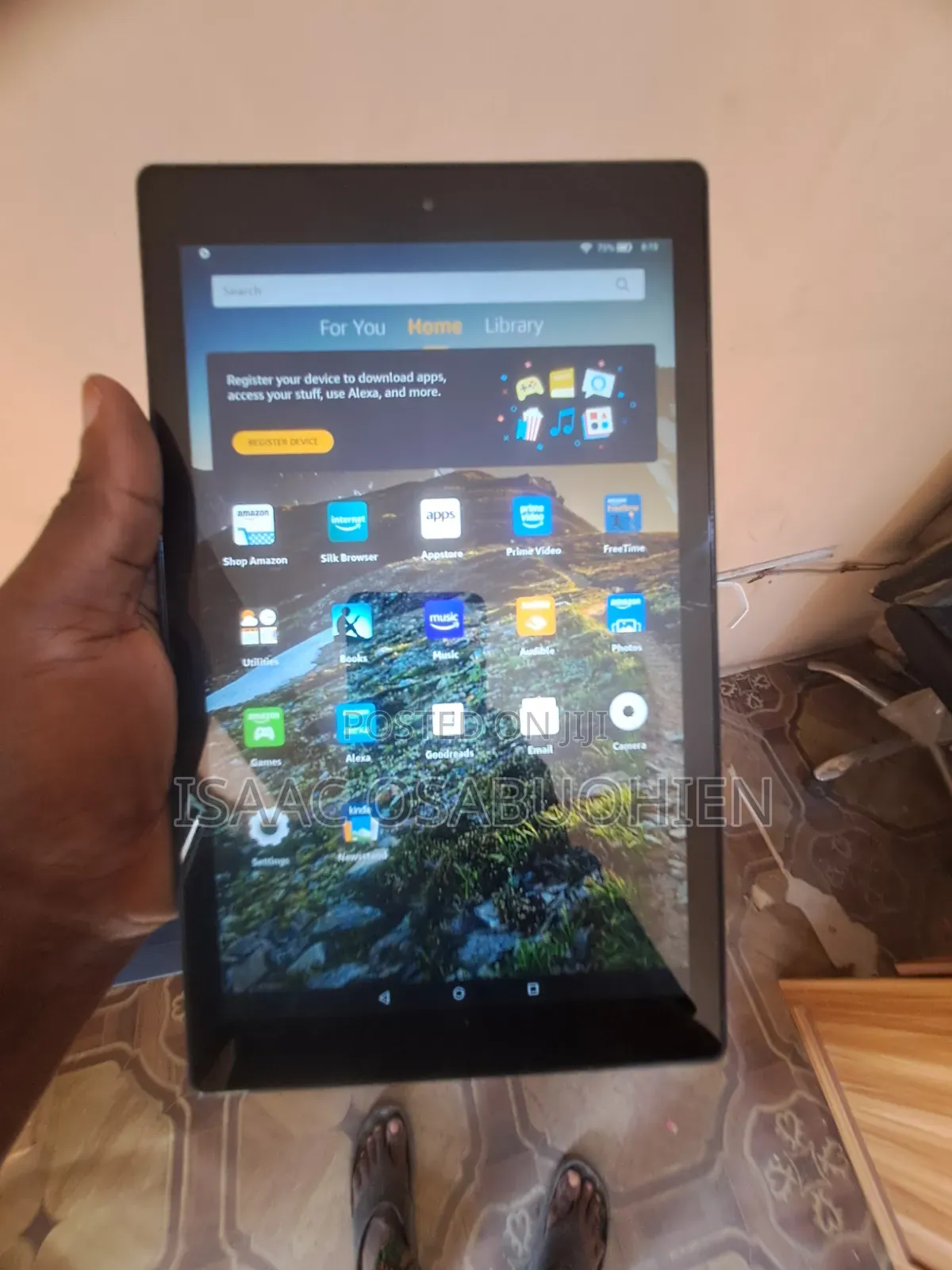 Amazon Fire HD 10 (2017) 32 GB Black