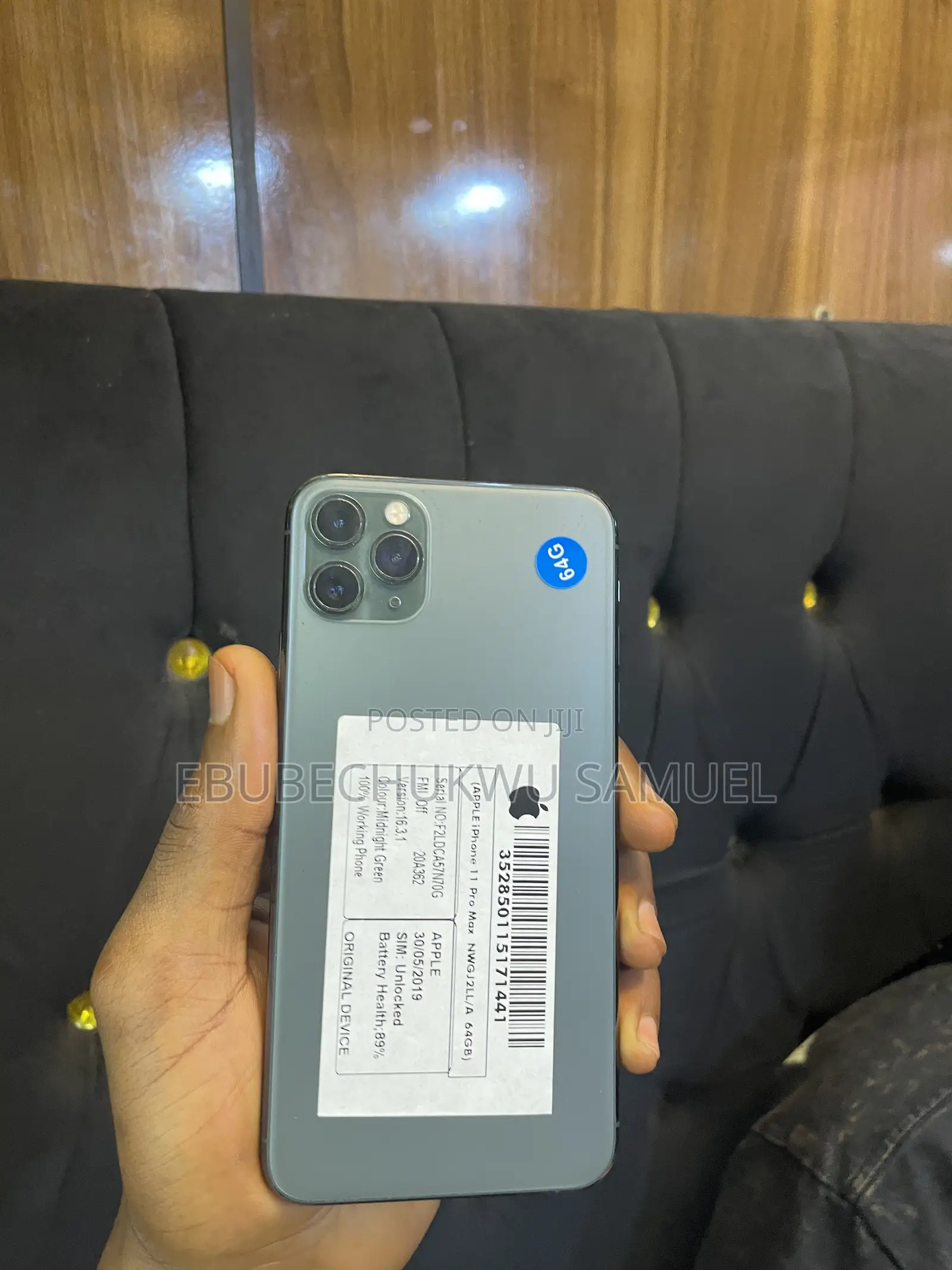 Apple iPhone 11 Pro Max 64 GB Gray