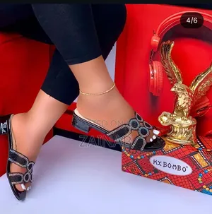 Low Block Heel Topnotch Slippers