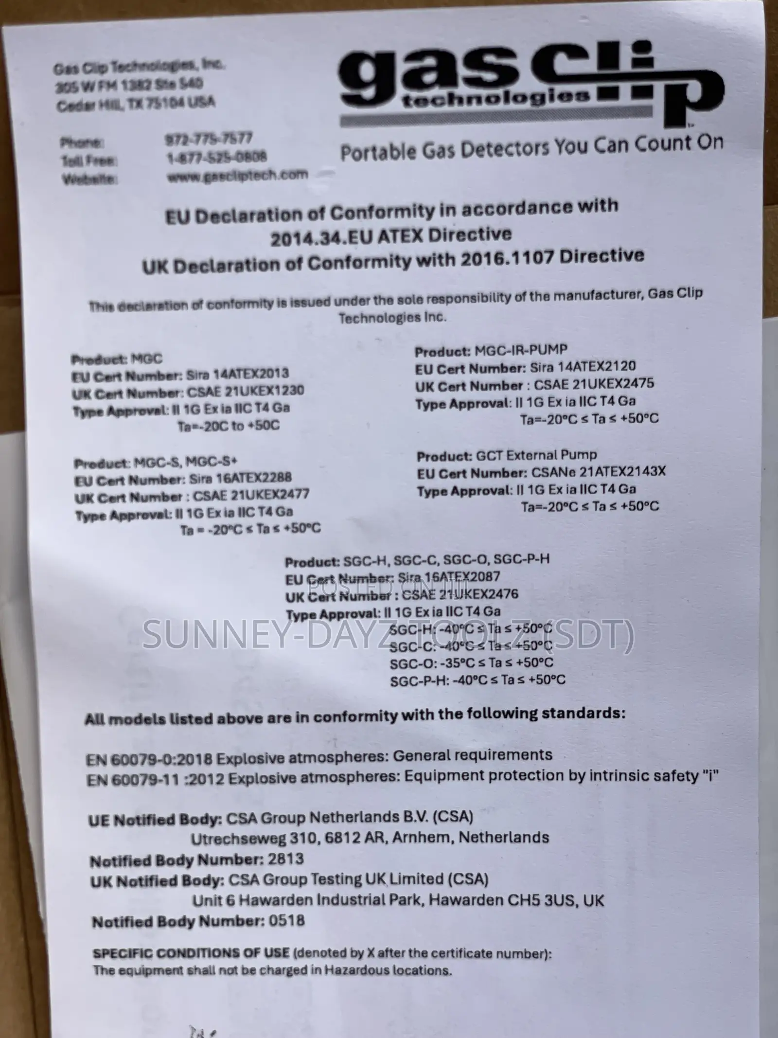 Gas Detector