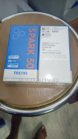 New Tecno Spark 50 128 GB Black