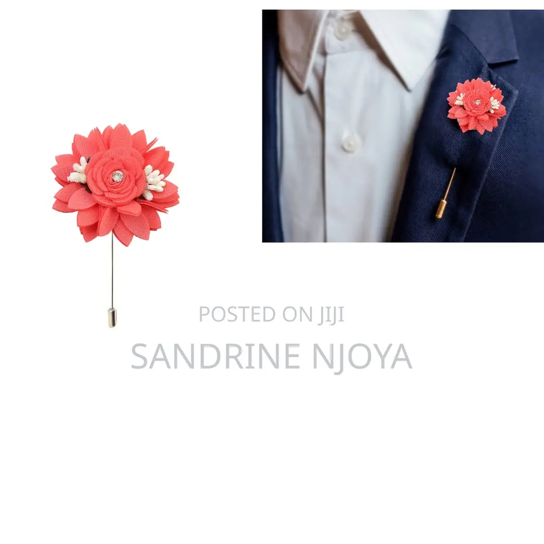 Fashionable Lapel Roses for Clothes