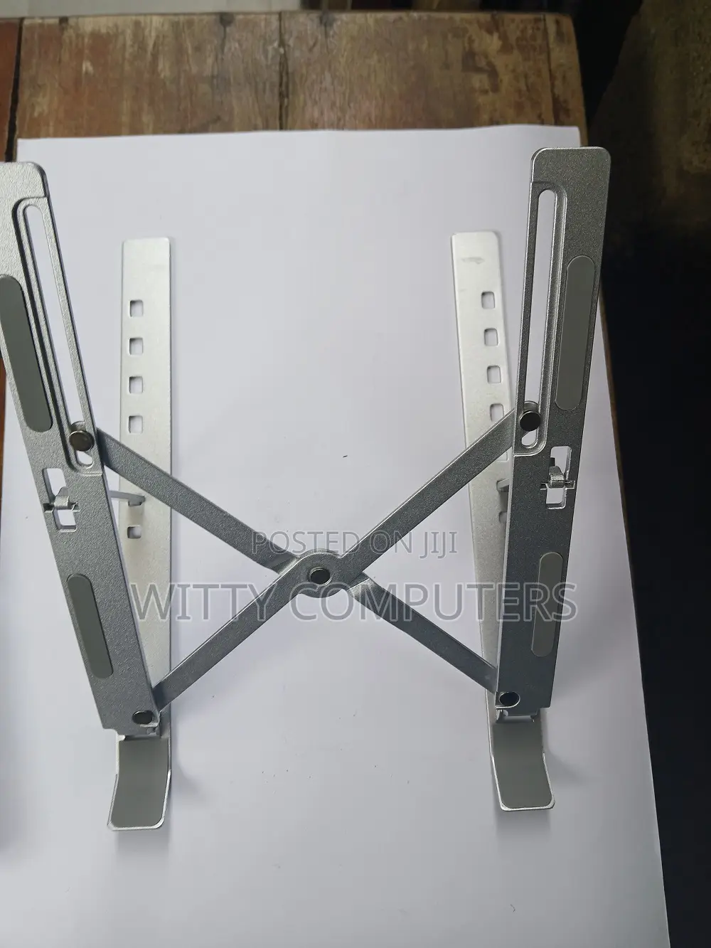 Aluminum Alloy Laptop Holder Stand Adjustable Foldable Portable