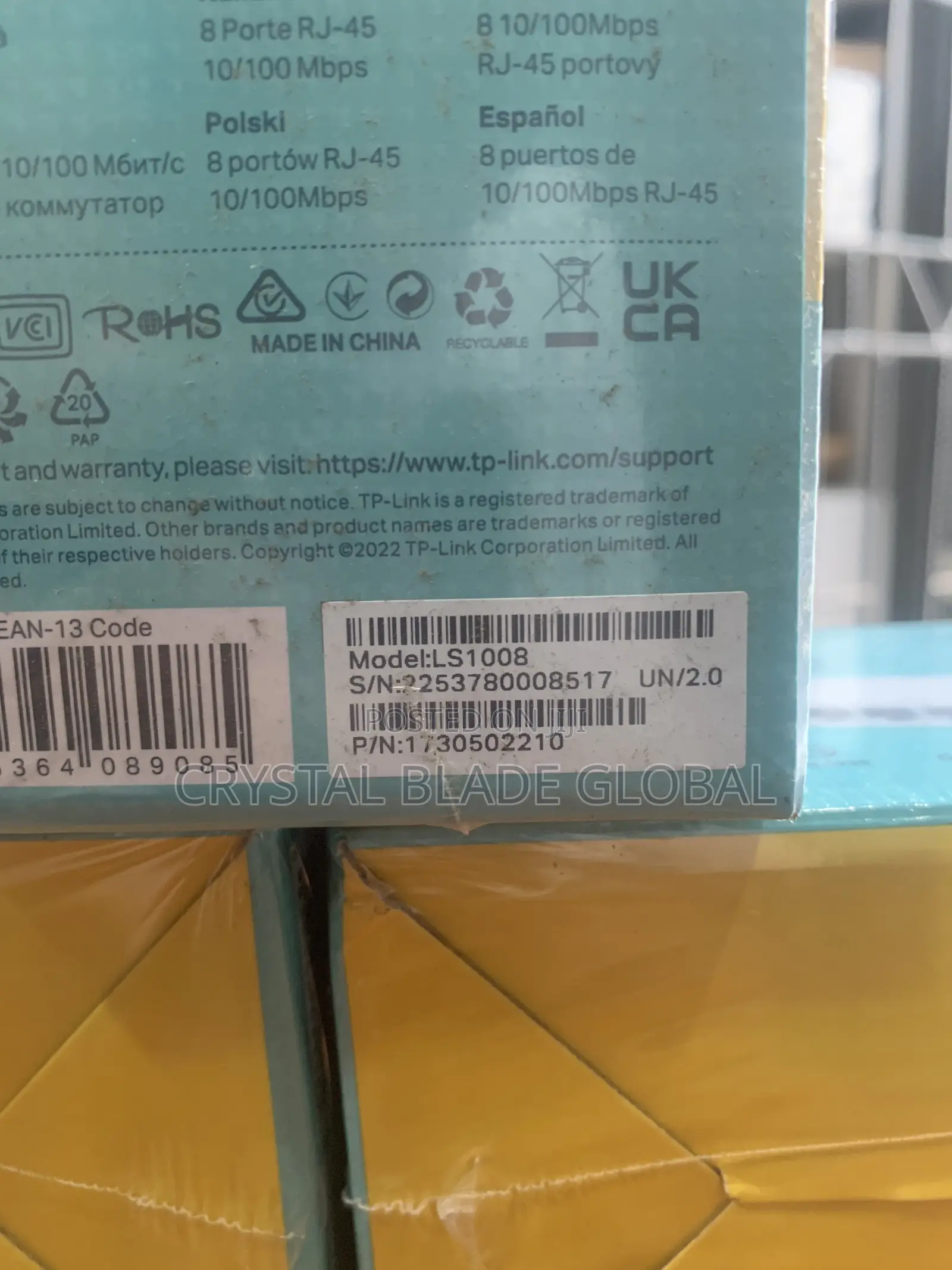 PTP-Link 8 Port Switch