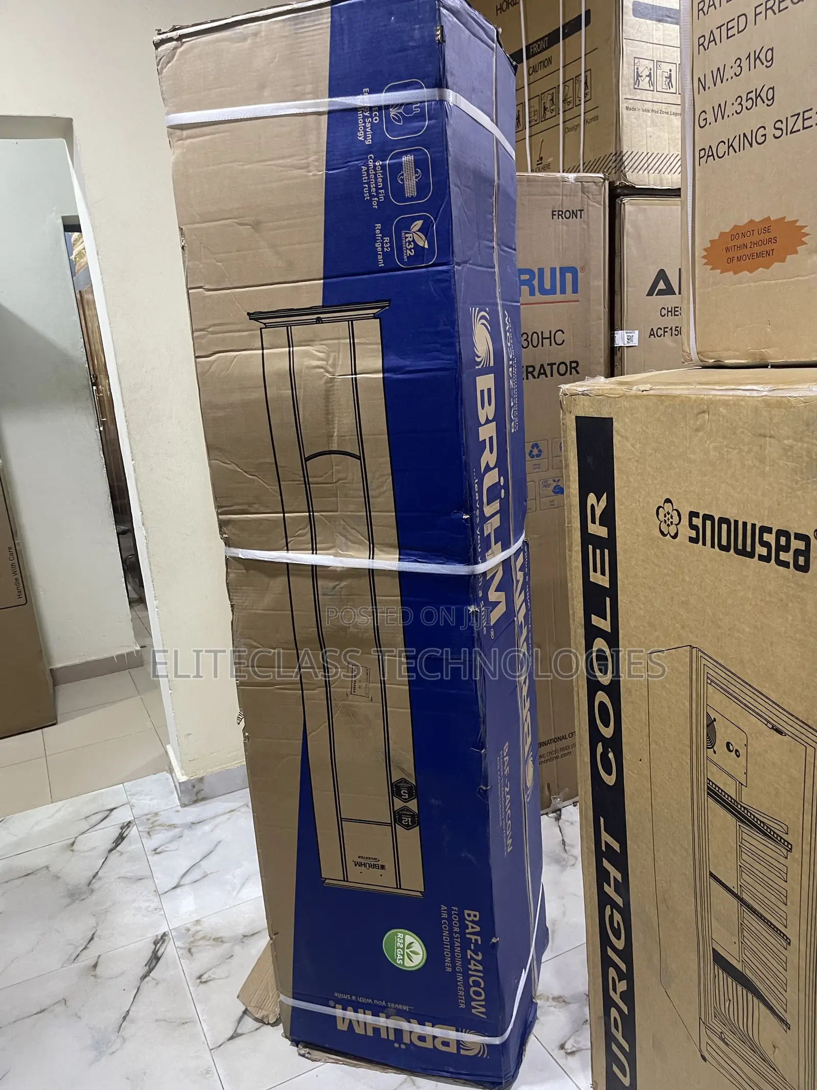Bruhm Standing Cooling Appliance 3 Ton Capacity