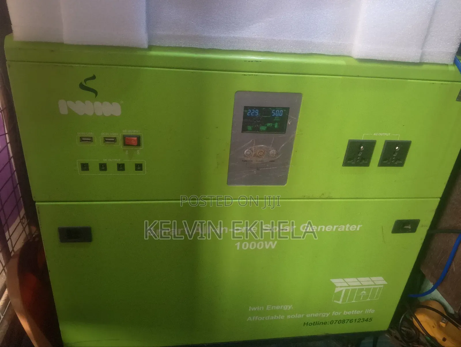 Iwin Solar Generator