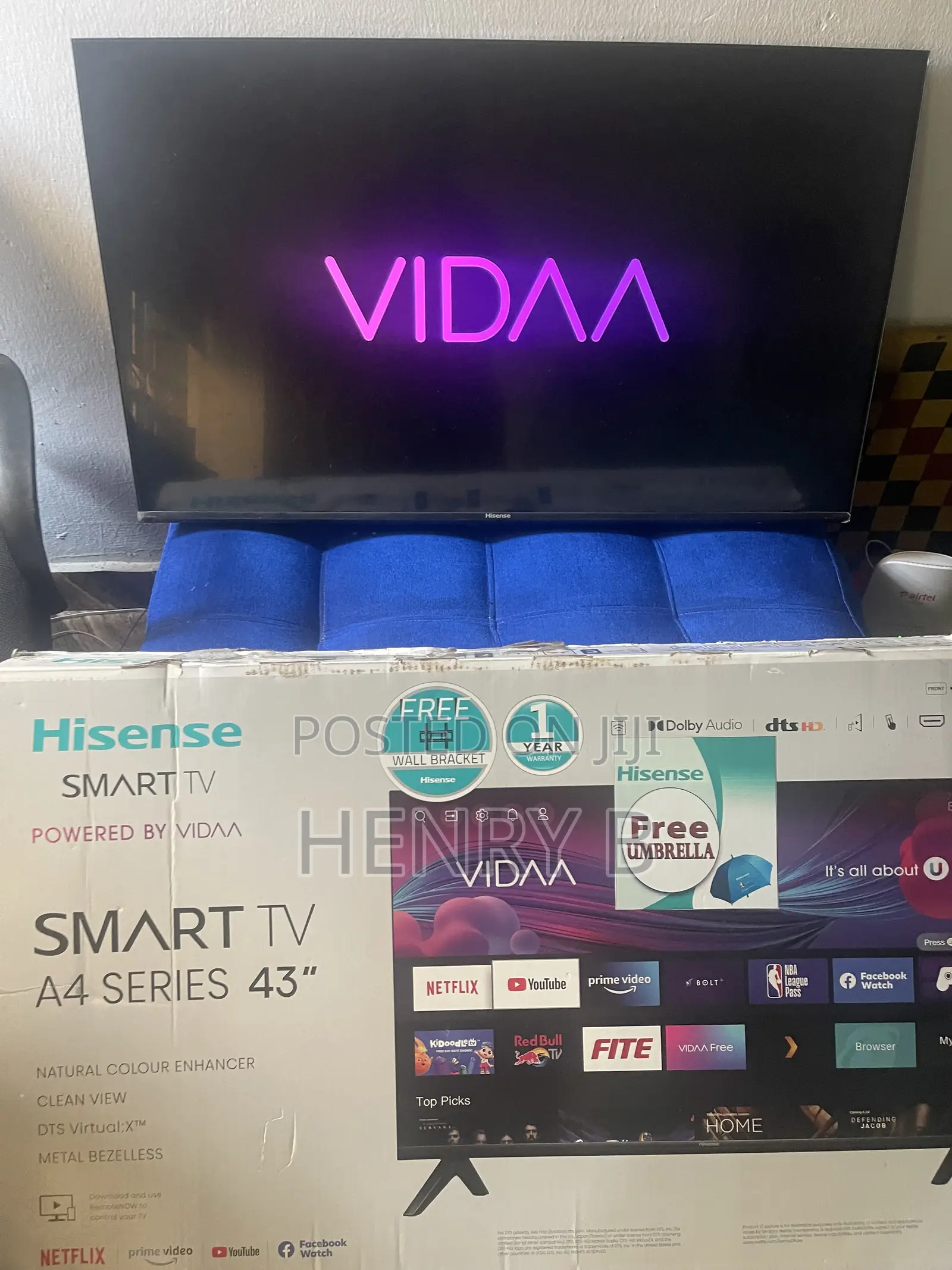43’’ Hisense Smart Tv