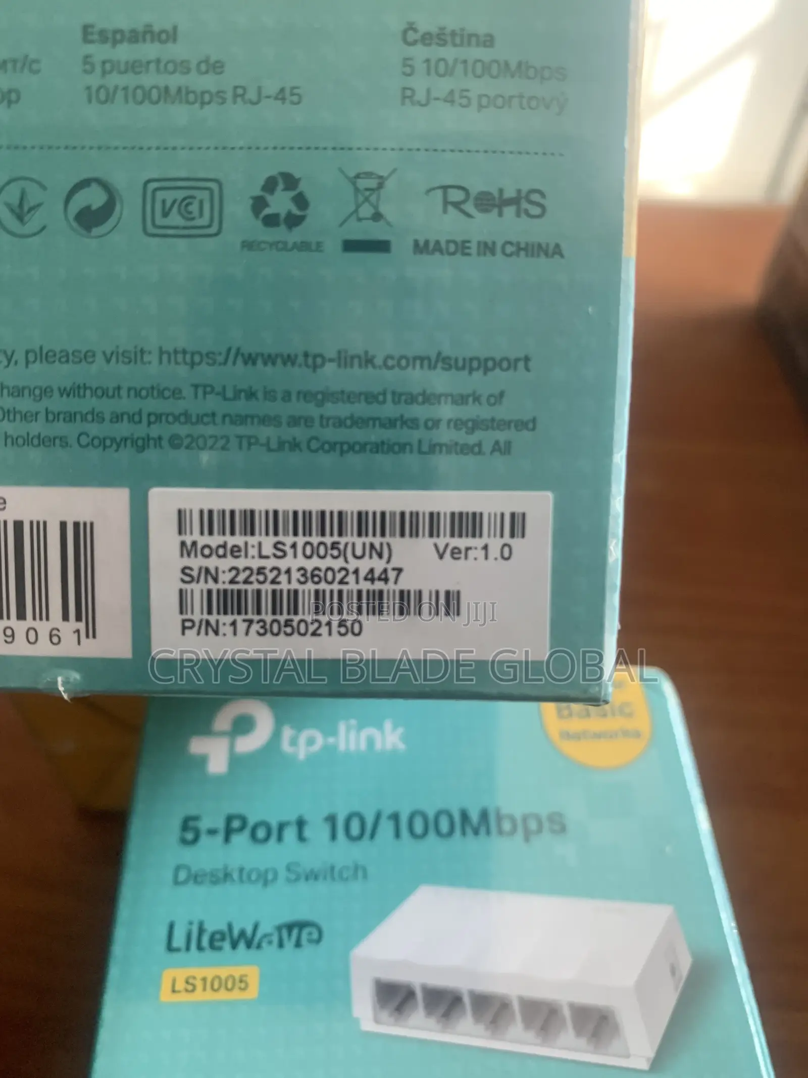 5 Port PTP Link