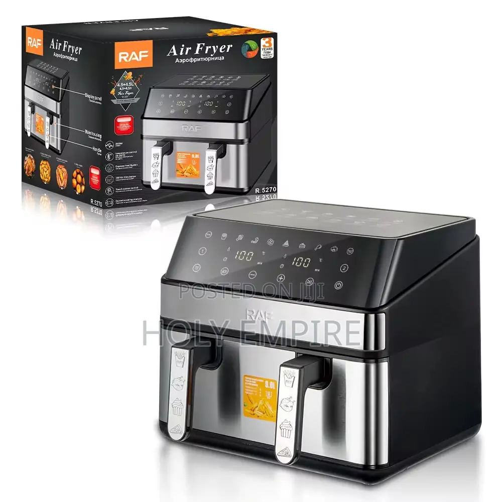 10l, Raf Air Fryer Digital Screen Control
