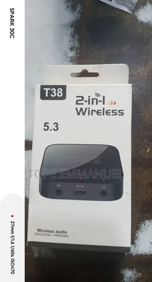 5.3 2 in 1 Wireless Audio Transmitter Receiver