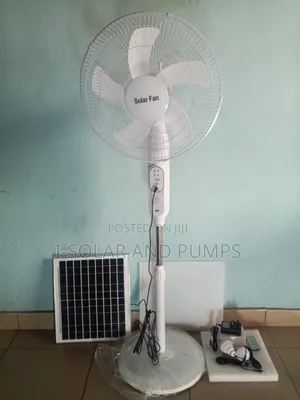 Solar Fans With Lights and Remote