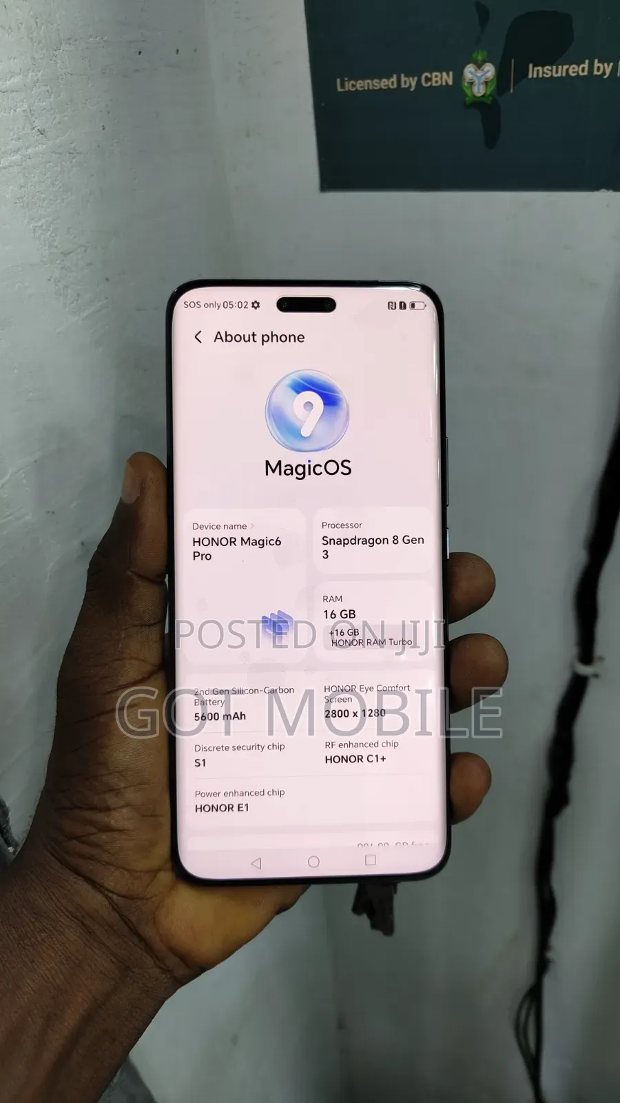 Honor Magic6 Pro 1 TB Black