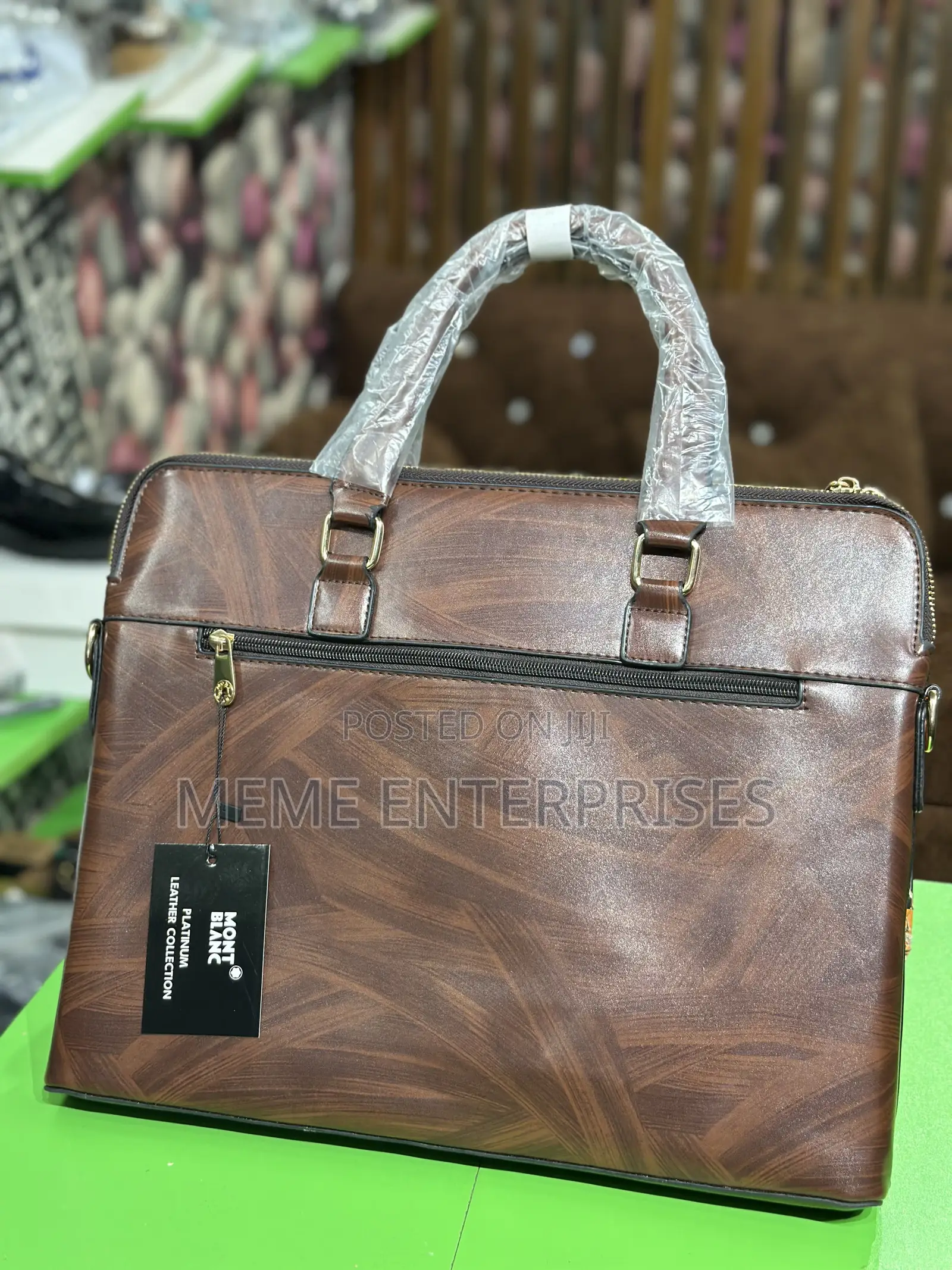 Coffee Brown Office Bag