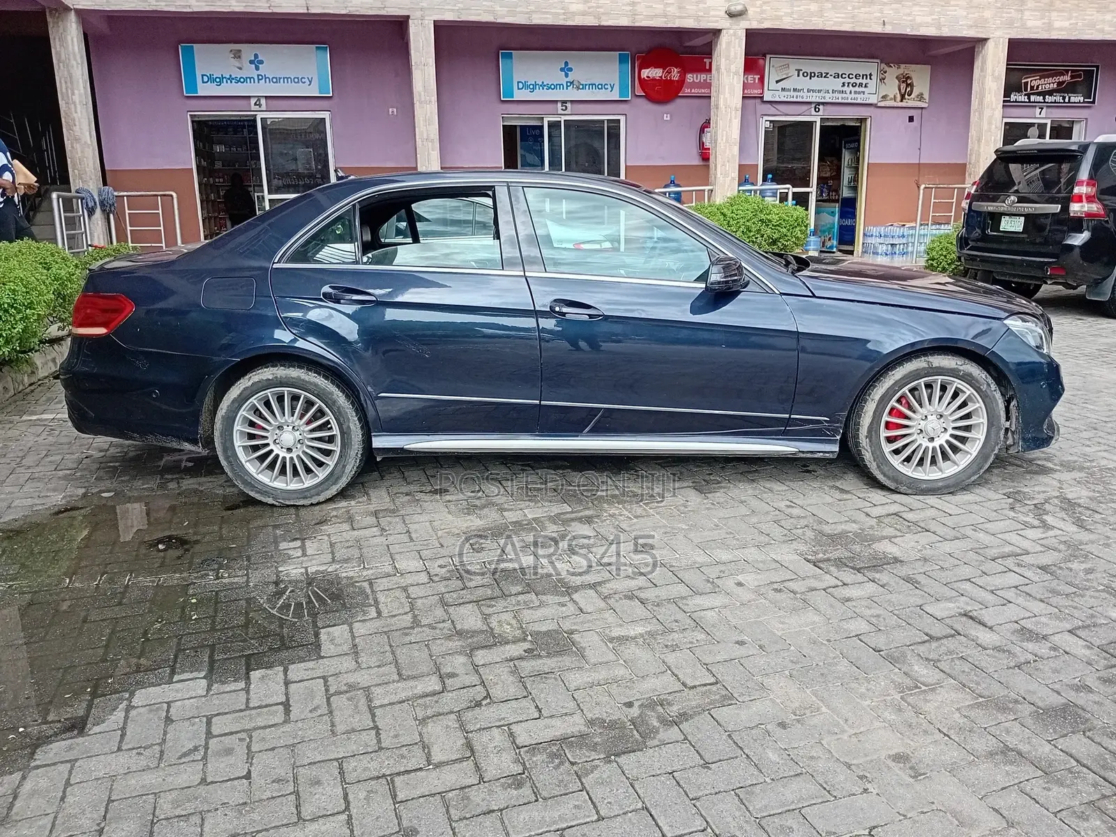 Mercedes-Benz E250 2012 Blue