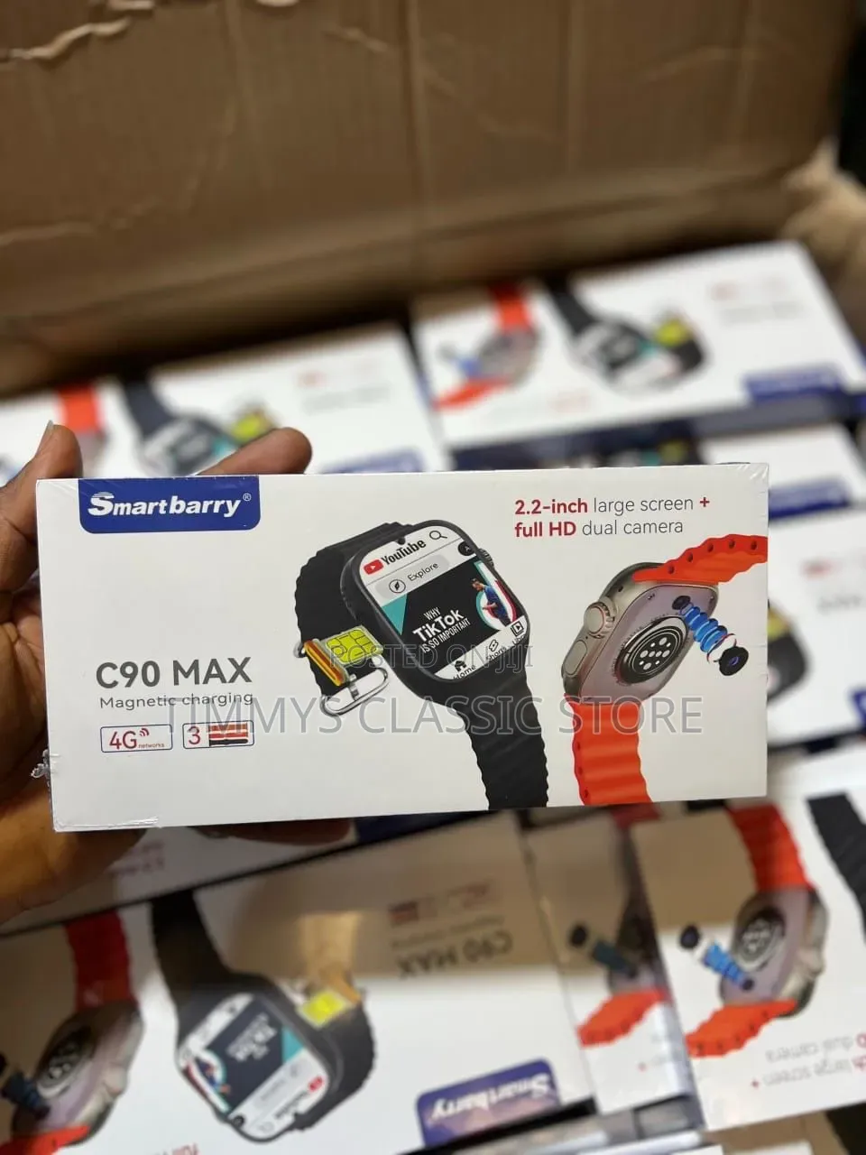 C90 Max Sim Card Watch