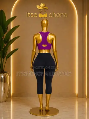 Purple Sport Bra and Legging Gym Wear