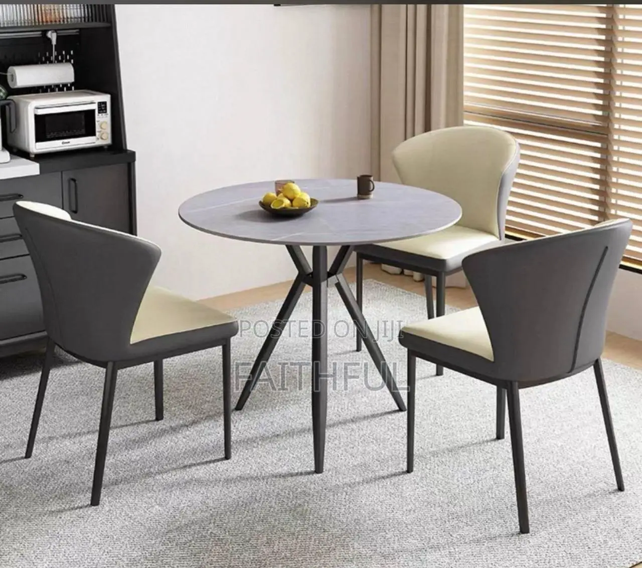 Dining Table Marble Top
