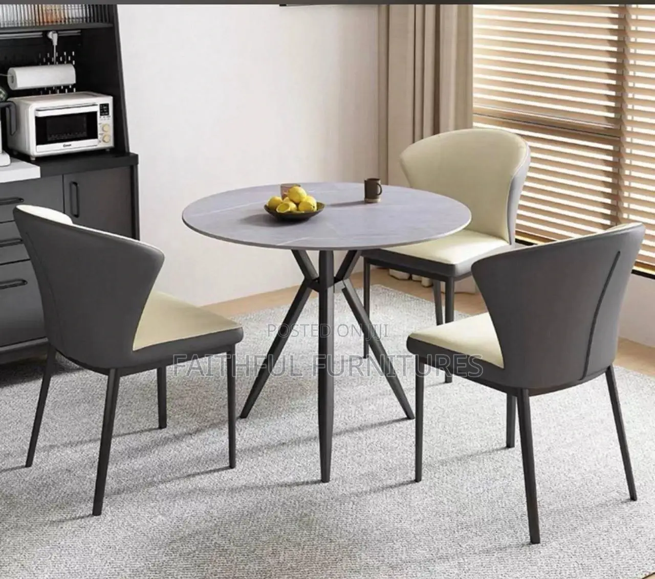 Dining Table Marble Top