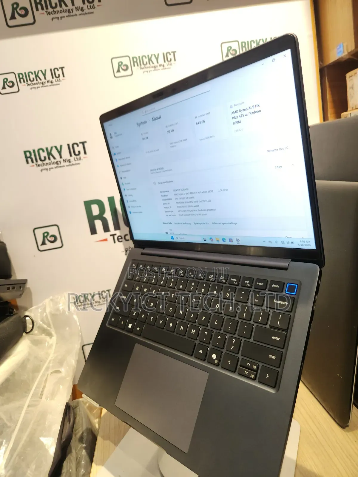 Laptop Dell 64GB AMD Ryzen 9 SSD 1T
