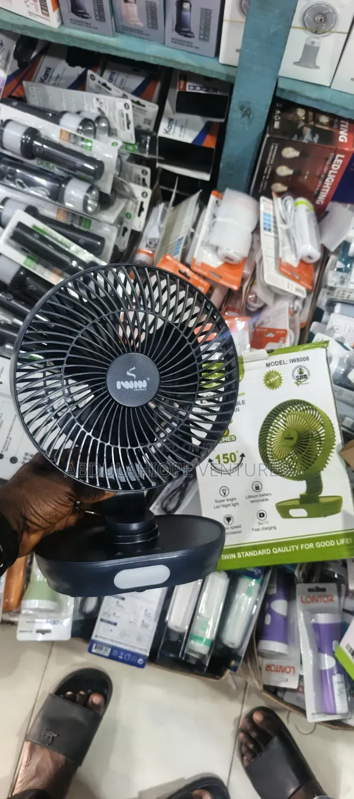 Iwin Rechargeable Fan
