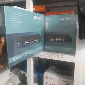 Netpro 16 Port 10/100mpoe Switch