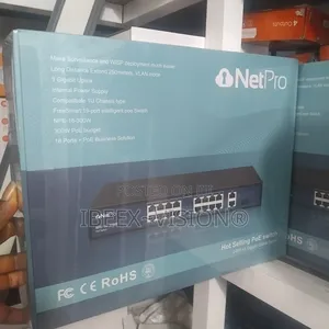 Netpro 16 Port 10/100mpoe Switch