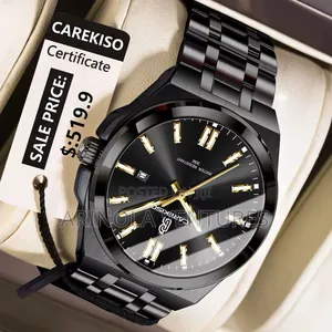 *Carekiso Chain* Waterproofs With Sapphire Glass _Comes With Brand