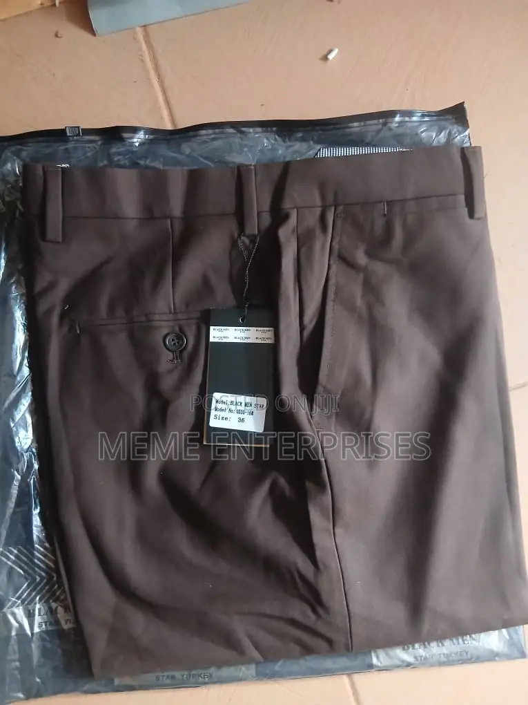 Plain Cooperate Trousers 