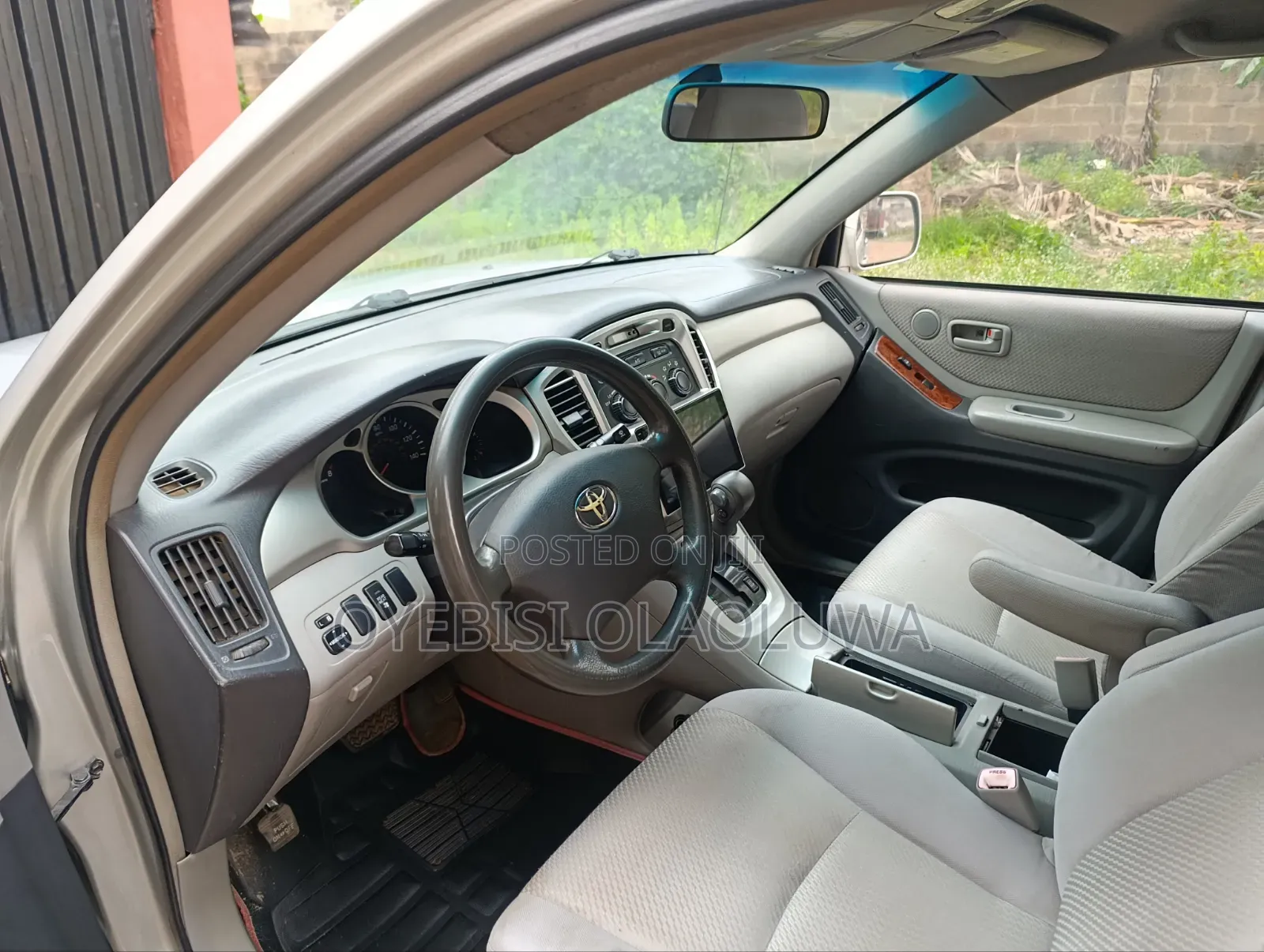 Toyota Highlander V6 2006 Silver