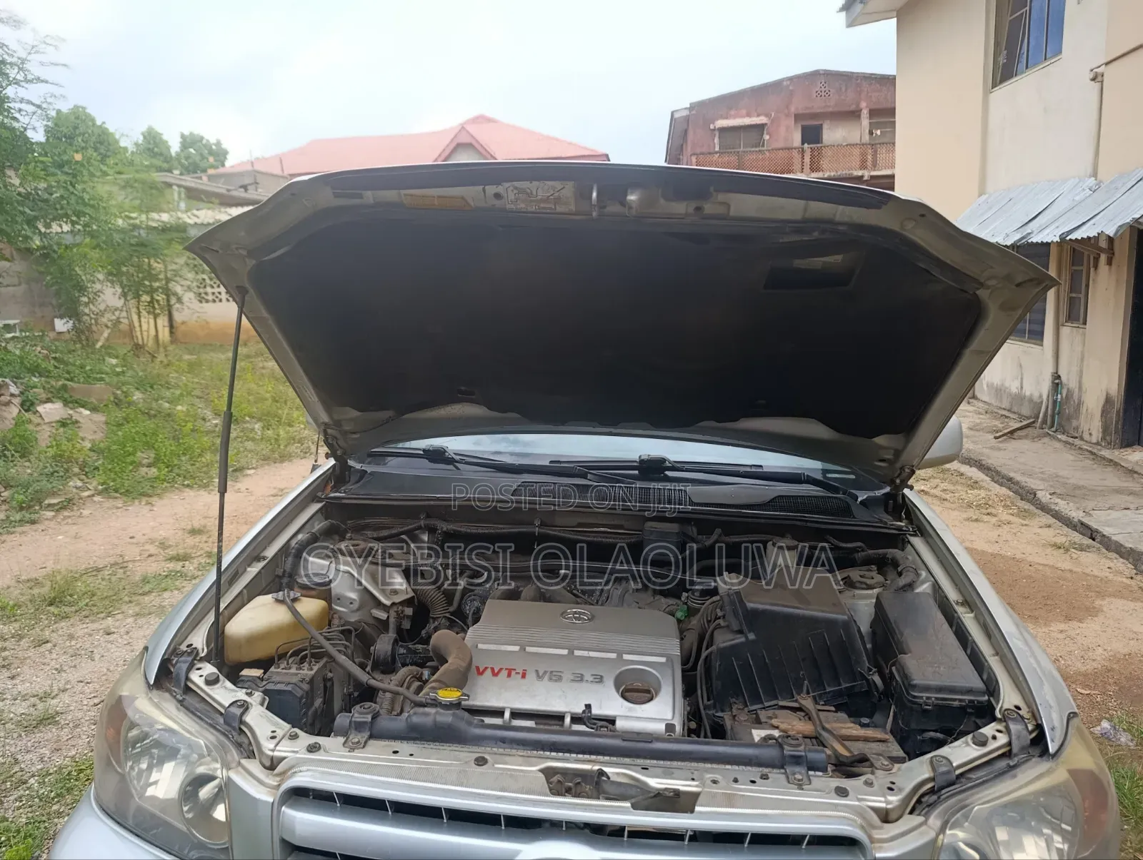 Toyota Highlander V6 2006 Silver