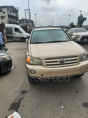 Toyota Highlander 2006 Gold