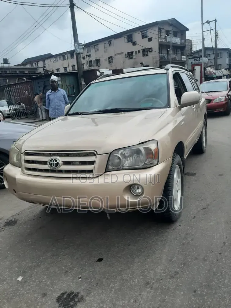 Toyota Highlander 2006 Gold