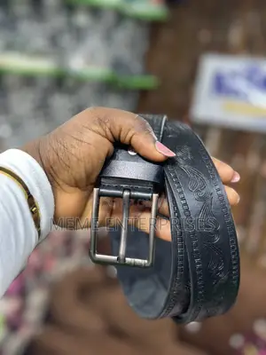 Black Skin Belt