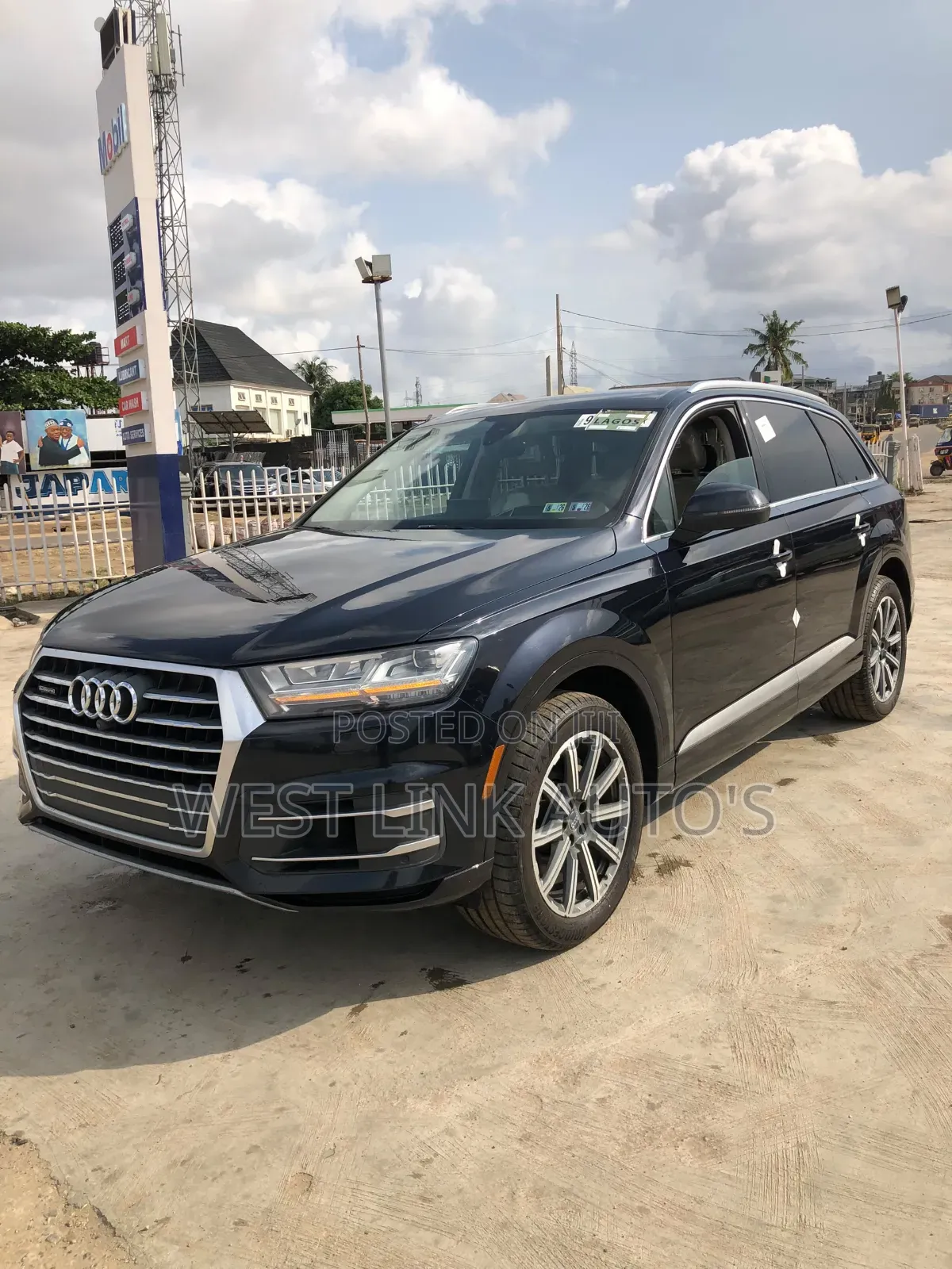Audi Q7 2017 Blue