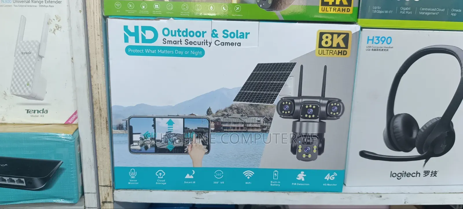Hd Outdoor/Out Solar Camera