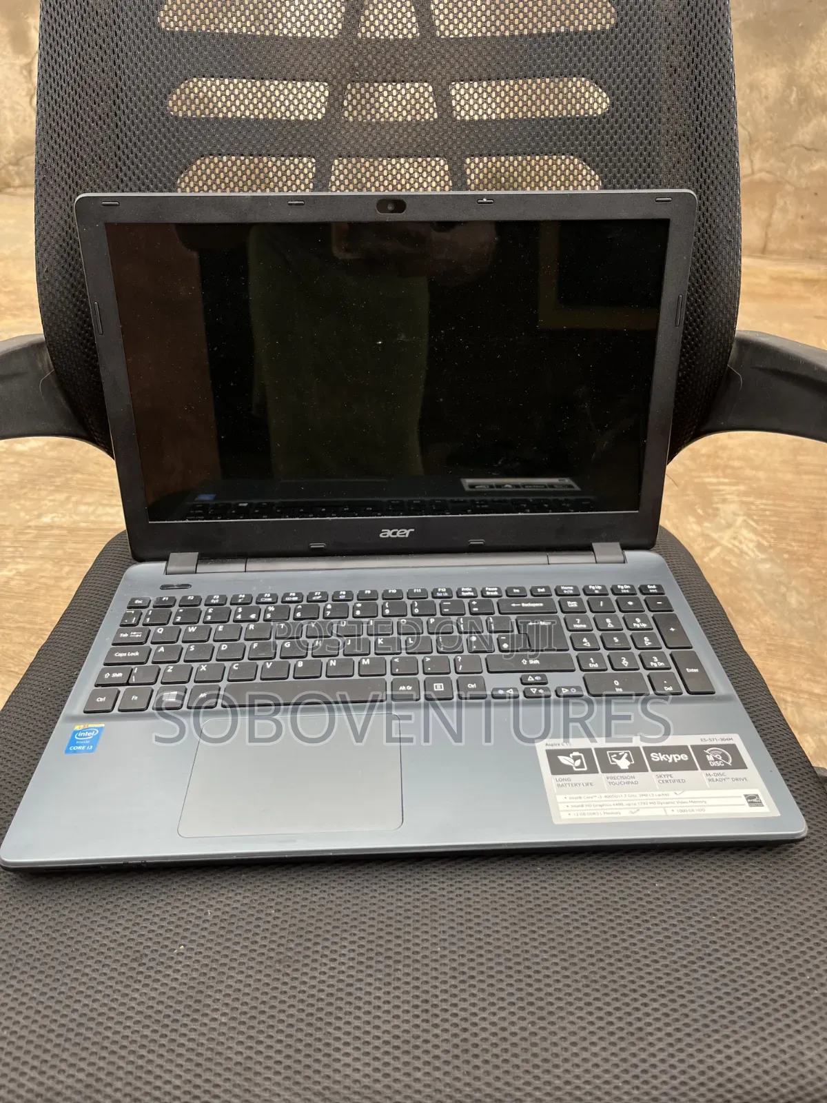 Laptop Acer Aspire E15 12GB Intel Core i3 HDD 250GB
