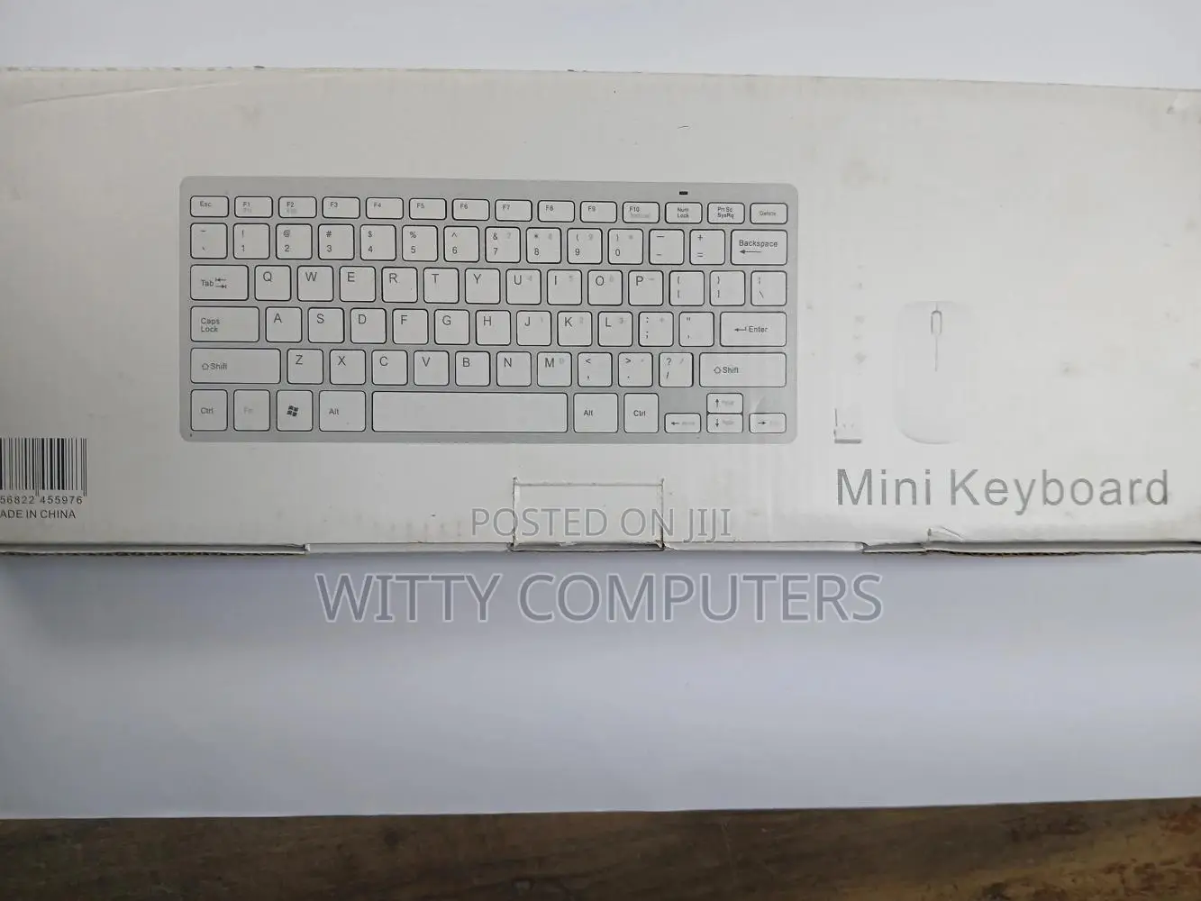 Wireless Mini Keyboard and Mouse Combo